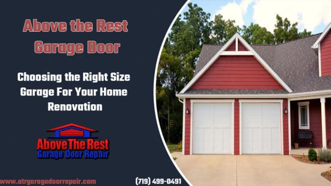 Choosing the Right Size Garage For Your Home Renovation